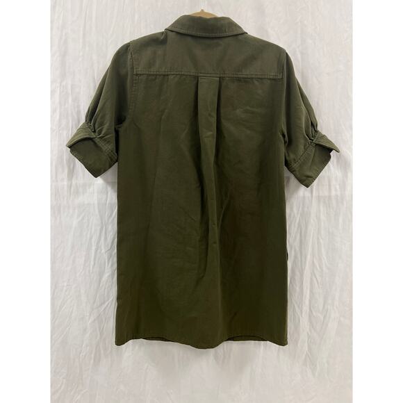 Lilla P Green Button Up Dress size S - Picture 4 of 6